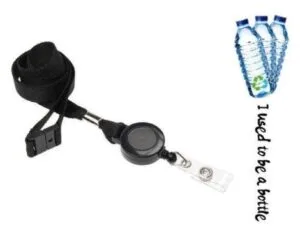 Unbranded Retractable Lanyards Black Promotions Only Lanyards