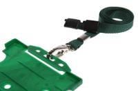 10mm Unbranded Lanyard Metal Clip Green Promotions Only Lanyards