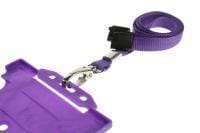 10mm Unbranded Lanyard Metal Clip Purple Promotions Only Lanyards