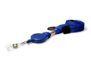 16mm Retractable Blue Promotions Only Lanyards