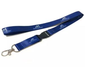 Printed Nylon Flat Lanyards - 15mm / 20mm / 25mm