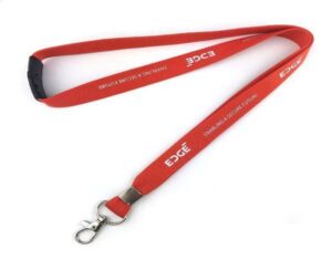 Printed Polyester Bootlace Lanyards - 10mm / 12mm / 15mm