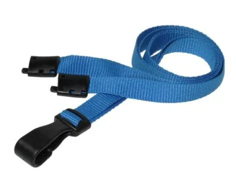 Essential Light Blue Promotions Only Lanyards