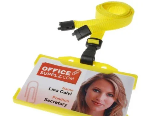 Yellow Essential Promotions Only Lanyards 1