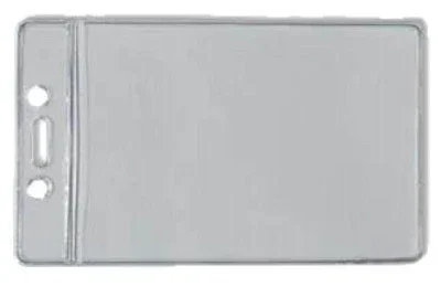 C006p Vinyl Clear Visitor Pass Holder 10cm X 15cm Portrait Promotions Only Lanyards