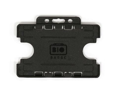 BioBadge Card Holders Dual-Sided Landscape - 12 Colours - Pack of 100 - Image 2