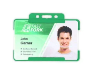 Rigid Green Card Holders 1 Promotions Only Lanyards