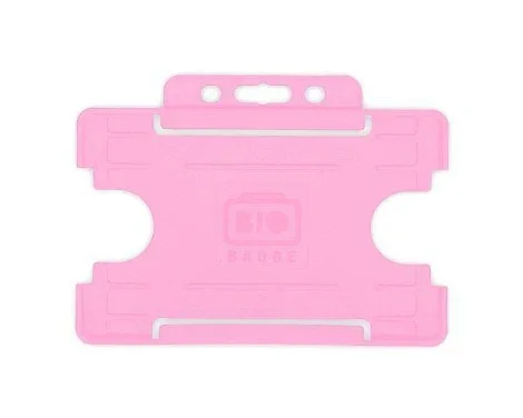 BioBadge Card Holders Single-Sided Landscape - 12 Colours - Pack of 100 - Image 6