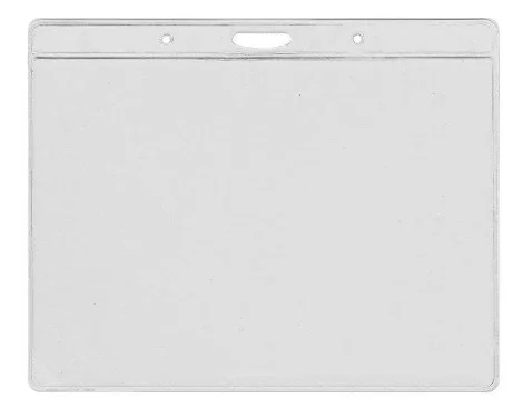 Vinyl Clear Visitor Pass Holder 145mm X 105mm Landscape Promotions Only Lanyards