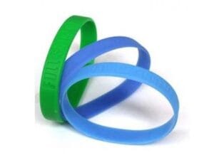 Debossed Silicone Wristbands Promotions Only Lanyards